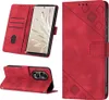 Hülle für Honor 70 Prägung Flip Leder Brieftasche Produktbild-Vorschau 1