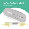 Gummiband 1,5cm x 2,5m Weiß – elastisch, reißfest, weich, Produktbild-Vorschau 5