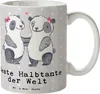 Mr. & Mrs. Panda Tasse Panda Beste Halbtante der Welt - Produktbild-Vorschau 1