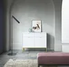 DomoHome | Designová komoda NOVA - barva: bílá, drážkované Náhled obrázku produktu 8