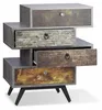 Relaxdays Vintage Kommode 4 Schubladen, originelles Produktbild-Vorschau 9