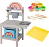 Cucina giocattolo roba x Play-Doh in legno  - Include Anteprima dell’immagine prodotto 1