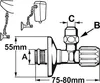 Valvola a sfera Cornat ZD 1 2 CH - T317004 Anteprima dell’immagine prodotto 2