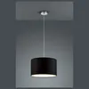 Trio Pendelleuchte HOTEL Stoffschirm schwarz Ø 40cm Produktbild-Vorschau 12
