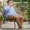 Outsunny Gartenmöbel Set Sitzgruppe für 4 Personen Produktbild-Vorschau 6
