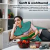sinnlein Coussin chauffant électrique Turquoise Couverture Voir les images du produit 6