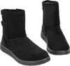 Two black boots are shown against a white background. Anteprima dell’immagine prodotto