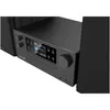 A close-up shot of a black stereo system with a CD player and digital display. Anteprima dell’immagine prodotto