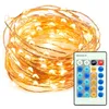 LED Kupferdraht Lichterkette 20 Meter IP65 wasserdicht 200 Produktbild-Vorschau 9