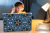 MuchoWow® Laptop Aufkleber Sticker Cover Mosaik - Asien - Produktbild-Vorschau 3