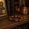 Rosenkranz - Armband, beukenwood, 10 schakels, handgemaakt, Productafbeelding-voorbeeld 4