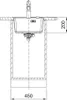 Franke Spüle 114.0658.254 MARIS MRG 610-37 A Black Matt Produktbild-Vorschau 3