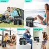 Tragbare Dusche Caddy Schlafsaal(Schwarz)große Kapazität Produktbild-Vorschau 8