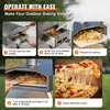 VEVOR Prenosná pec na pizzu Vonkajšia pec na drevo 304 mm Náhľad obrázku produktu 6