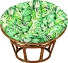 AMPO Sitzkissen Papasan Rattan Kissen Auflage für Produktbild-Vorschau 3