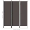 vidaXL 3-tlg. Raumteiler Anthrazit 150x180 cm -  Raumteiler Produktbild-Vorschau 10