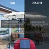 Outsunny Sonnenschirm 4,5 m Doppelsonnenschirm mit LED Produktbild-Vorschau 4