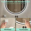 GIMBELEN Runder Badspiegel mit Beleuchtung, 60 cm, Produktbild-Vorschau 6