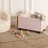 Spielzeugtruhe mit Rollen rosa - Atmosphera créateur Produktbild-Vorschau 4