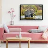 MuchoWow® MuchoWow® Gerahmtes Poster Elefant - Wasser - Produktbild-Vorschau 6