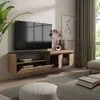 TV-Schrank, Lowboard, 200x35x45cm, Für TV-Geräte bis zu Produktbild-Vorschau 3