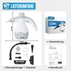 Strex 1200W Tragbarer Dampfreiniger mit 4 Druckleisten – Produktbild-Vorschau 9