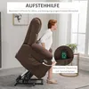 Poltrona elevatrice elettrica HOMCOM con funzione Anteprima dell’immagine prodotto 5