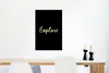 MuchoWow® Poster Zitate - Reisen - Schwarz - Gold 40x60 cm Produktbild-Vorschau 5