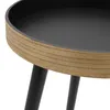 Houten bijzettafeltje met ronde tafelblad – Ø 38 cm – Productafbeelding-voorbeeld 4