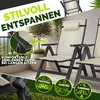 Krzesła ogrodowe Tillvex Premium, 6 sztuk, beżowe, Podgląd zdjęcia produktu 4