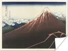 MuchoWow® Poster Regensturm am Fuße des Berges Fuji - Produktbild-Vorschau 1