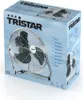 The image shows the retail packaging of a Tristar floor fan. Podgląd zdjęcia produktu