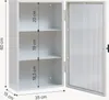 Nástěnná skříňka 'Zundert' Nástěnná skříňka 60 x 35 x 15 cm Náhled obrázku produktu 7