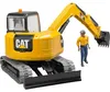 bruder CAT Minibagger, Modellfahrzeug, (mit Bauarbeiter) Produktbild-Vorschau 4