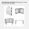 Flohmarkttisch höhenverstellbar 120x60 cm zusammenklappbar Produktbild-Vorschau 6