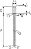Simpson Strong-Tie Pied de poteau ETA 07 / 0285 Type PILG Voir les images du produit 4