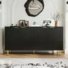 Merax Anrichte Sideboard Wohnzimmer, Kommode mit 4 Textur Produktbild-Vorschau 3