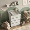 Wickelkommode Vicco Emma Weiß/Sonoma 80 x 110.2 cm mit 5 Produktbild-Vorschau 6