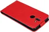 Cadorabo Hülle für Nokia 8 Sirocco Schutz Hülle in Rot Flip Produktbild-Vorschau 4