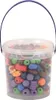 Glorex Holzperlen Formenmix 250 g, bunt Produktbild-Vorschau 2