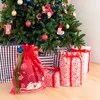 Sacchetto regalo di Natale Sacchetto regalo rosso grande Anteprima dell’immagine prodotto 10