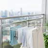 Séchoir à linge pour balcon et radiateur, 73 x 58 cm, Voir les images du produit 6