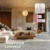 Plafonnier Lignea Lux en bambou, de style bohème, 40W - Voir les images du produit 3
