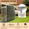 Étagère extérieure pour bois de chauffage avec toit Voir les images du produit 3