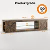 TV-Lowboard Landhausstil 180 cm, Räuchereichen-Optik, Produktbild-Vorschau 8