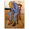 Leinwandbild alter mann in traurigkeit - v. van gogh Produktbild-Vorschau 3