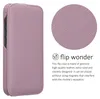 kalibri Flip Hülle Ultra Slim kompatibel mit Apple iPhone Produktbild-Vorschau 3