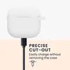 kwmobile Hülle für Apple Airpods 4 Case mit Schlaufe - Produktbild-Vorschau 4