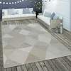 In- & Outdoor Flachgewebe Teppich Geometrisch Muster Rauten Produktbild-Vorschau 1
