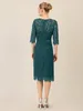 APART Fashion Damen Spitzen Midikleid, Cocktailkleid mit Produktbild-Vorschau 3